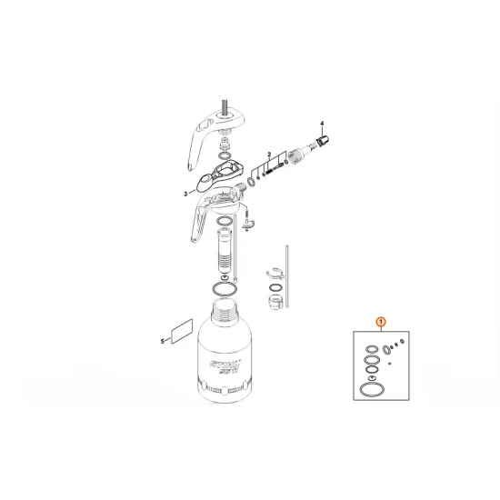 STIHL  Zestaw uszczelek 4255 007 1602